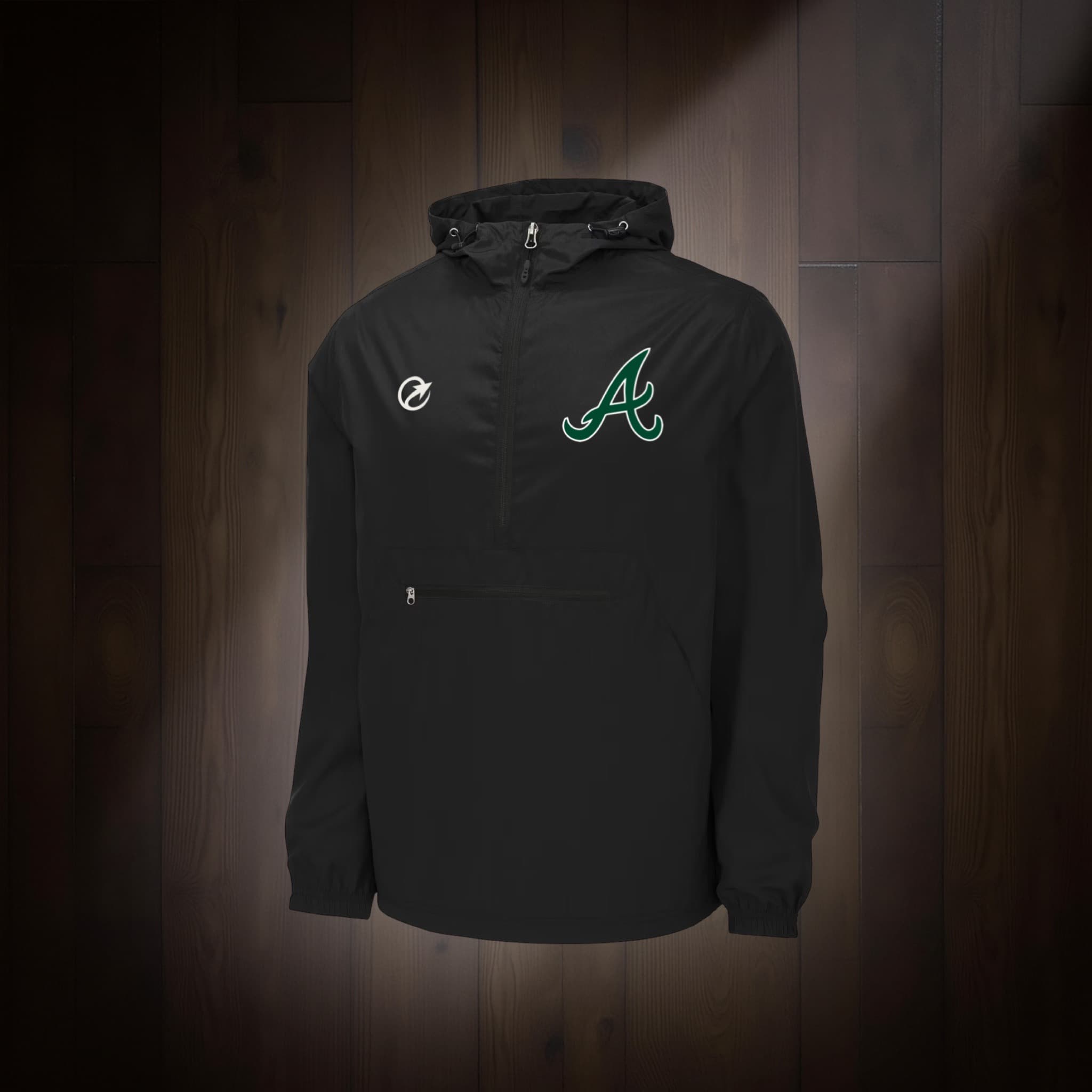 Aurora custom quarter-zip jacket