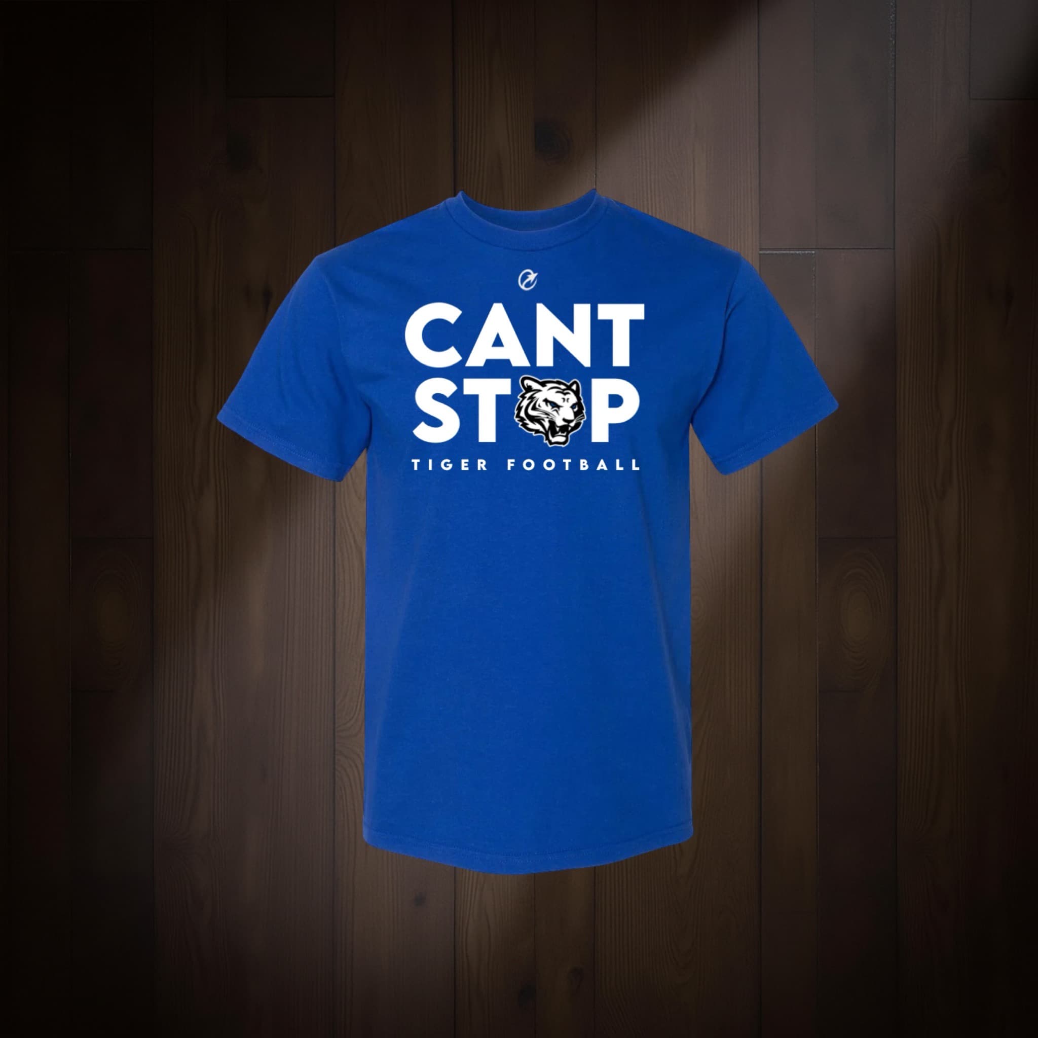 Can't Stop Tiger Football tee